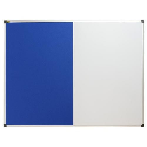 Tekstylna i magnetyczna tablica Bi-Office - Tablica tekstylna/magnetyczna Bi-Office, 90 x 120 cm