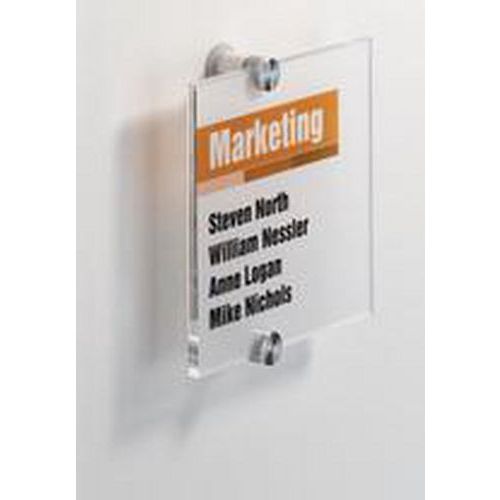 Tabliczki informacyjne na drzwi Crystal Sign - Tabliczka informacyjna na drzwi Crystal Sign, 148 x 148 mm