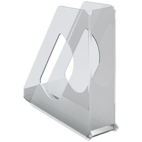 Stojaki na dokumenty o formacie A4+ - Stojak na dokumenty o formacie A4+, opakowanie 6 szt., przezroczysty