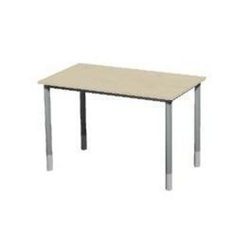 Biurka prostokątne Gemi, 139 x 80 x 70-90 cm, wersja prosta - Stół biurowy Gemi, 139 x 80 x 70-90 cm, wersja prosta, klon jersey