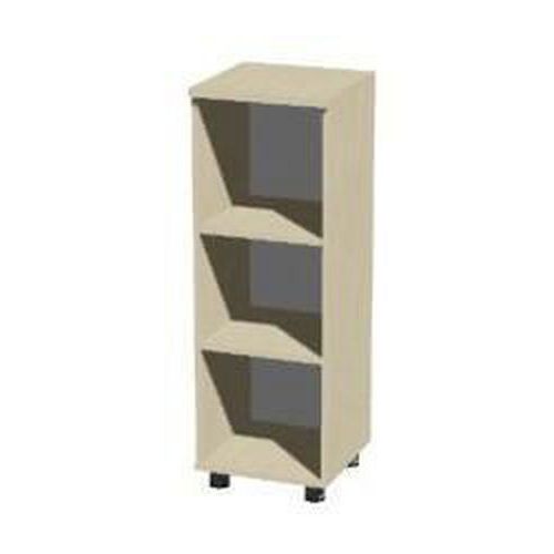 Szafy średnie, wąskie Set, 118 x 40 x 40 cm, otwarte - Szafa średnia wąska Set, 118 x 40 x 40 cm, otwarta, dekor klon jersey