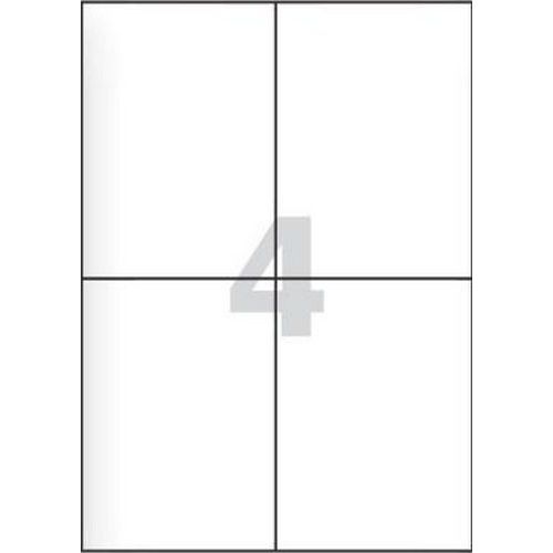 Etykiety samoprzylepne - Etykiety samoprzylepne, 105 x 148,5 mm, 100 szt.