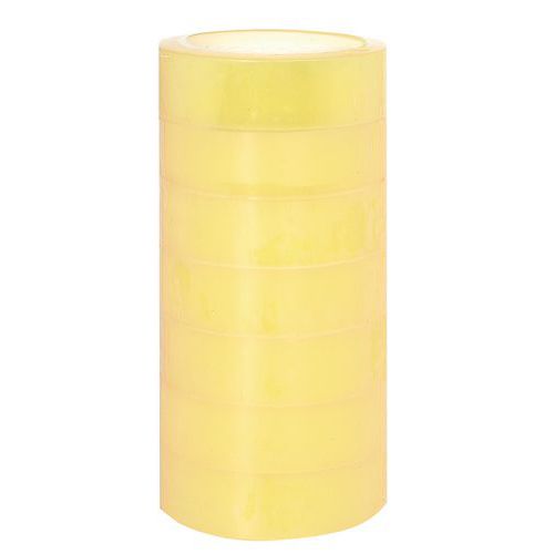 Taśmy klejące przezroczyste - Taśma klejąca przezroczysta, 12 szt., 12 mm x 10 m