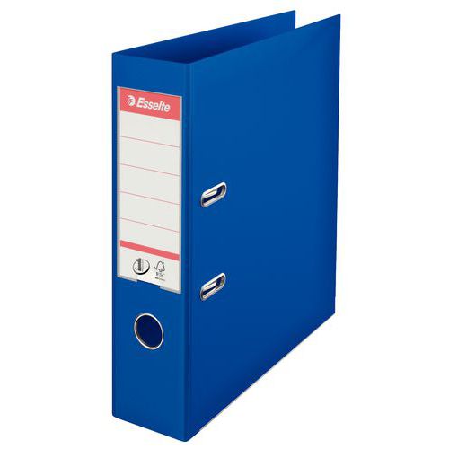Segregatory dźwigniowe Esselte Lux, 20 szt. - Segregator dźwigniowy Esselte Lux, 20 szt., szerokość 75 mm, niebieski