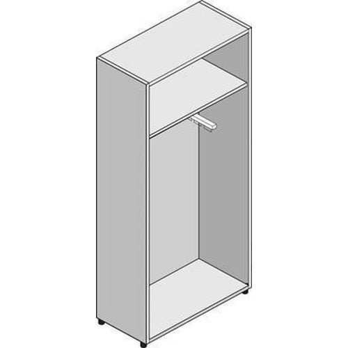 Szafy wysokie szatniowe System, 214 x 86 x 45 cm, z drzwiami - Szafa wysoka szatniowa System, 214 x 86 x 45 cm, z drzwiami, kolor buk