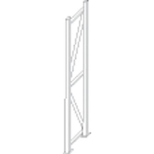 Bok regału, 273,6 x 75 - 110 cm - Ściana boczna regału, 273,6 x 75 cm