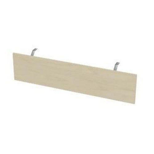 Drewniane płyty kryjące do biurek Gemi, długość 133,8 cm, proste - Drewniana płyta kryjąca do stołu biurowego Gemi 160, długość 133,8 x 31,5 cm, prost
