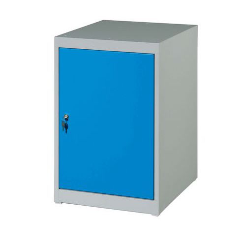 Kontenery szafkowe, 80 x 51 x 59 cm - Kontener szafkowy, 80 x 51 x 59 cm, szary/niebieski