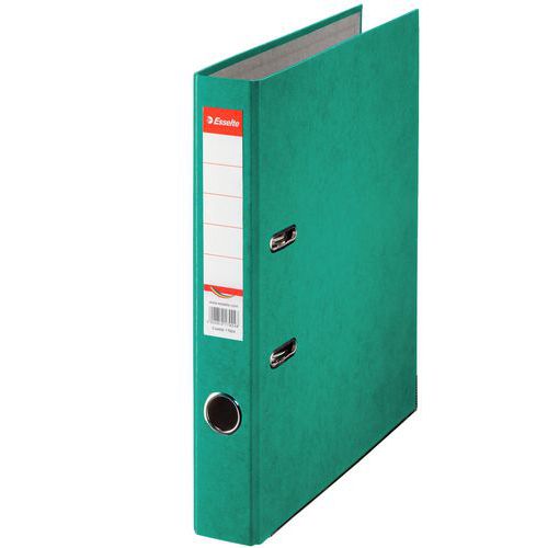 Segregatory dźwigniowe Esselte Color, 20 szt. - Segregator dźwigniowy Esselte Color, 20 szt., szerokość 50 mm, zielony
