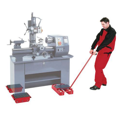 Zestaw platform transportowych, 35 x 20 cm, do 12 000 kg - Zestaw platform transportowych, 35 x 20 cm, do 12 000 kg