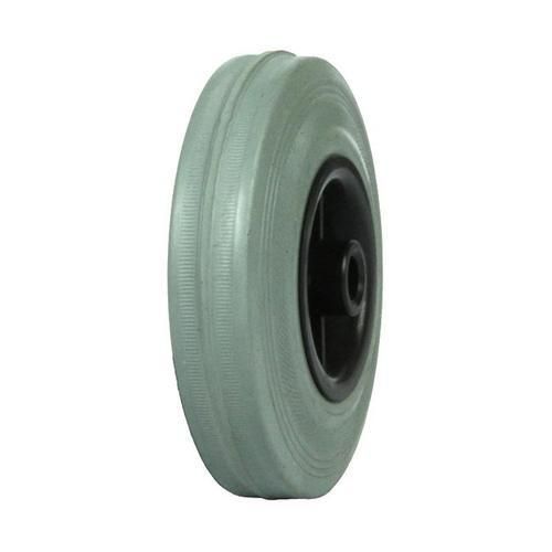 Gumowe kółka jezdne, średnica 80 - 125 mm, łożyska ślizgowe - Gumowe kółko jezdne, średnica 125 mm, łożysko ślizgowe