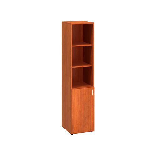 Szafy wysokie wąskie Alfa 500, 178 x 40 x 47 cm, z wnęką i drzwiami - wersja lewa - Szafa wysoka wąska Alfa 500, 178 x 40 x 47 cm, z wnęką i drzwiami 