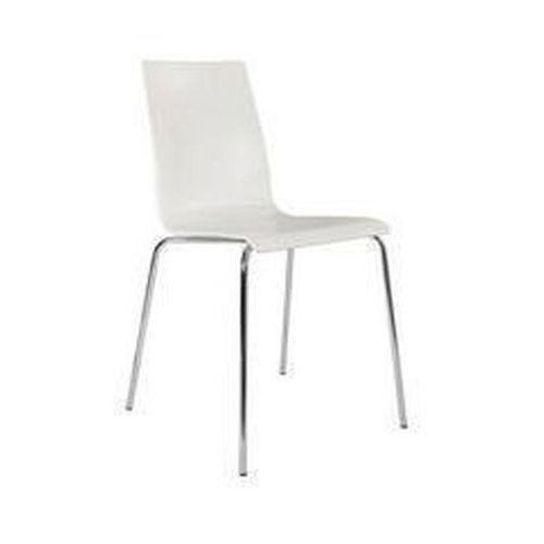 Plastikowe krzesła do jadalni Laura