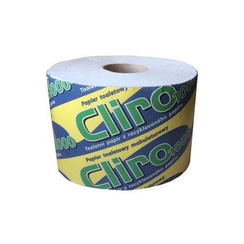 Papier toaletowy CLIRO 2-warstwowy, z recyklingu, 24 szt.