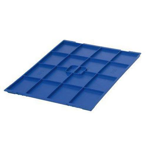 Pokrywy do skrzynek plastikowych PP - Pokrywa do skrzynek transportowych z tworzywa sztucznego PP, 60 x 40 cm