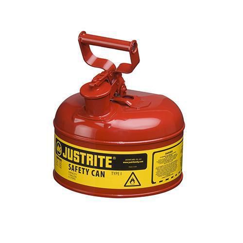 Pojemniki ochronne na materiały łatwopalne Justrite - Pojemnik ochronny na materiały łatwopalne Justrite, czerwony, 1,8 kg