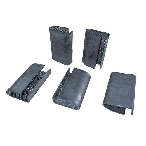 Metalowe zapinki do paskownicy, 14 mm - Metalowe zapinki do paskownicy, 14 mm, 1000 szt.