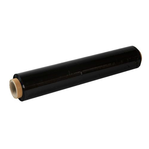 Folie stretch, szerokość 500 mm - Czarna folia stretch, szerokość 500 mm, grubość 17 mikr.