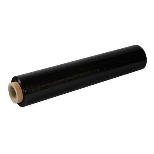 Folie stretch, szerokość 500 mm - Czarna folia stretch, szerokość 500 mm, grubość 20 mikr.