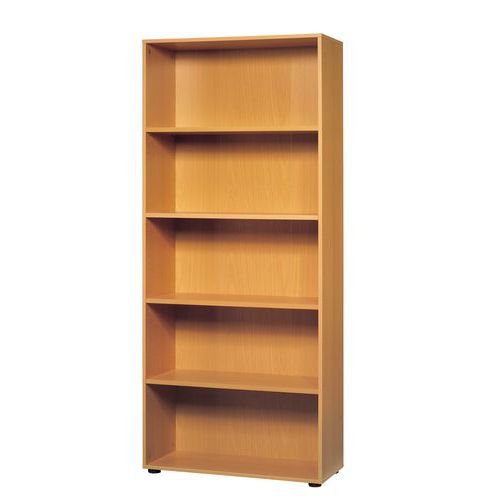 Szafy wysokie Baron, 188 x 80 x 33 cm, otwarte - Szafa wysoka Baron, 188 x 80 x 33 cm, otwarta, dekor buk