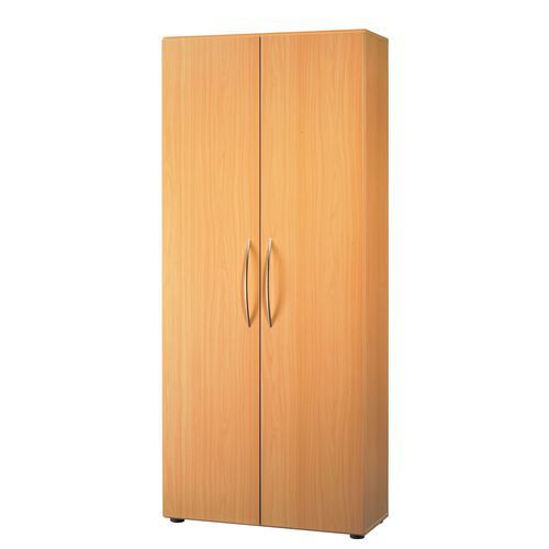 Szafy wysokie Baron, 188 x 80 x 35 cm, z drzwiami - Szafa wysoka Baron, 188 x 80 x 33 cm, z drzwiami, dekor buk