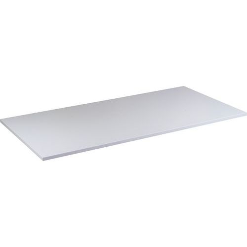 Blaty stołu konferencyjnego Combi, 80 x 80 cm, proste - Blat stołu konferencyjnego Combi, 80 x 80 cm, prosty, szary