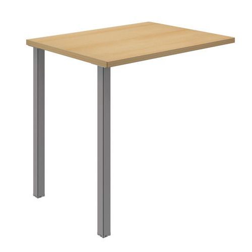 Dostawki do stołu Praktick, proste - Dostawka do stołu System, 80 x 80 x 72 cm, 1/4 okręgu, kolor buk