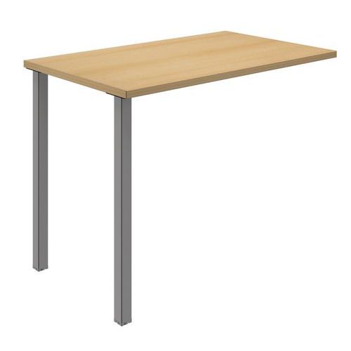 Dostawki do stołu Praktick, proste - Dostawka do stołu System, 80 x 80 x 72 cm, 1/4 okręgu, kolor buk