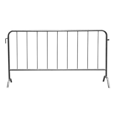 Metalowa barierka mobilna, długość 200 cm