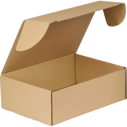 Pudełko kartonowe z pokrywą, 105 - 155 x 320 x 220 mm - Pudełko kartonowe z pokrywą, 105 x 320 x 220 mm