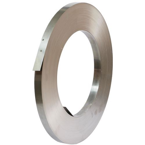 Stalowe taśmy spinające, 32 mm, grubość 0,8 mm - Stalowa taśma spinająca, 32 mm, grubość 0,8 mm, długość na rolce 185 m