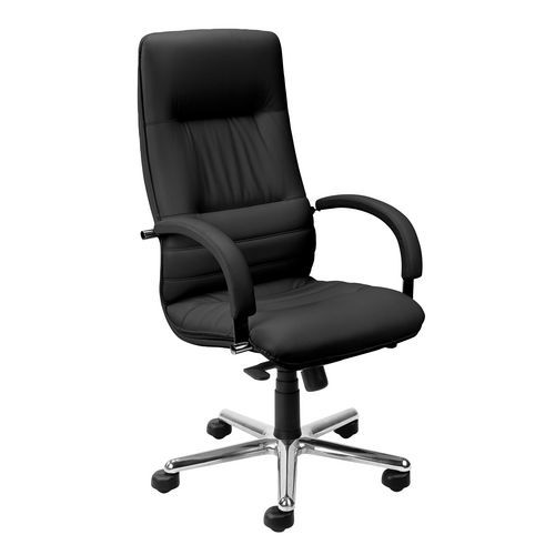 Fotel biurowy Linea - Fotel biurowy Linea, czarny