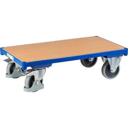 Platformy transportowe do 400 - 500 kg - Platforma transportowa do 400 kg, 91 x 50 cm, niebieska