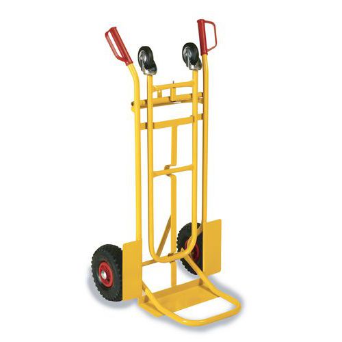 Wielofunkcyjny wózek transportowy, do 250 kg, 2 regulowane pozycje Wielofunkcyjny wózek transportowy, do 250 kg, 2 regulowane pozycje
