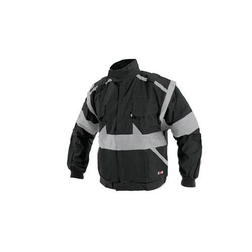 Męska bluza robocza CXS, czarna/szara - Męska bluza robocza CXS, czarna/szara, rozm. 52