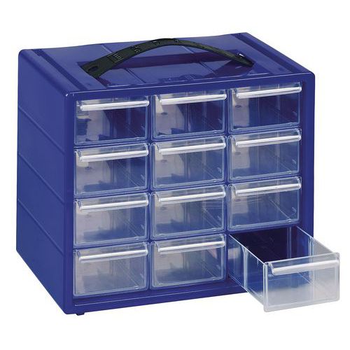 Organizer z uchwytem, 12 szuflad