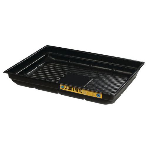 Plastikowe wanny wychwytowe bez rusztu, pojemność 45 – 109 l - Plastikowa wanna wychwytowa bez rusztu, 603 x 1206 mm, pojemność 45 l