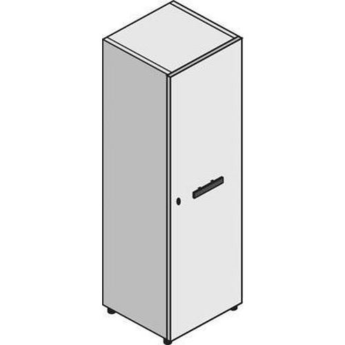 Szafy wysokie wąskie System, 214 x 43 x 45 cm, z drzwiami - wersja lewa - Szafa wysoka wąska System, 214 x 43 x 45 cm, z drzwiami - wersja lewa, kolor