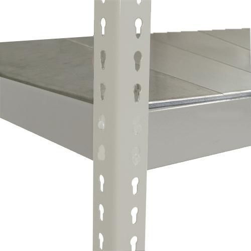 Dodatkowe półki z paneli stalowych, 213,4 cm, 430 kg, ocynk - Dodatkowe panele stalowe, 213,4 x 45,5 cm, 430 kg, ocynk