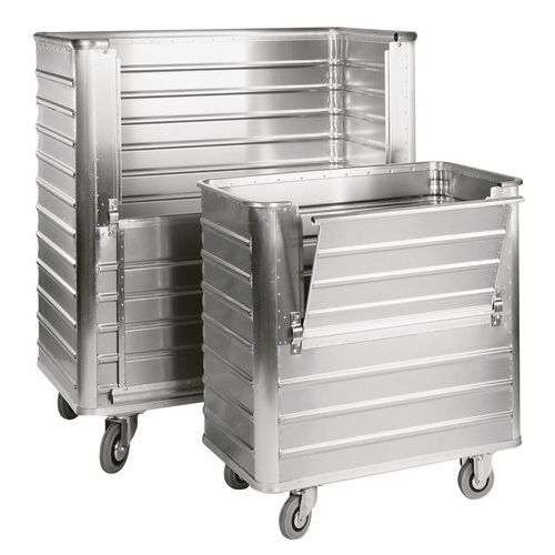 Aluminiowy wózek transportowy, 1050 l