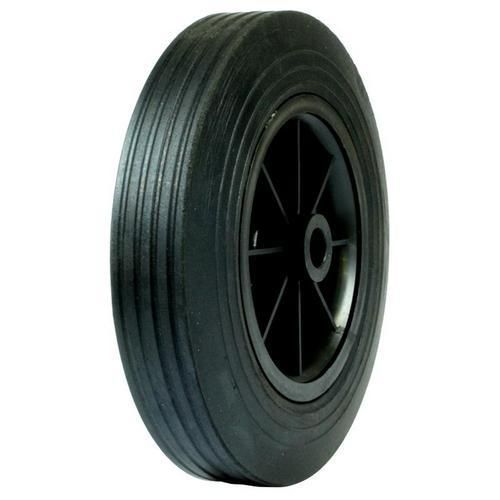 Gumowe kółka jezdne, średnica 80 - 250 mm, łożyska ślizgowe - Gumowe kółko jezdne, średnica 250 mm, łożysko ślizgowe