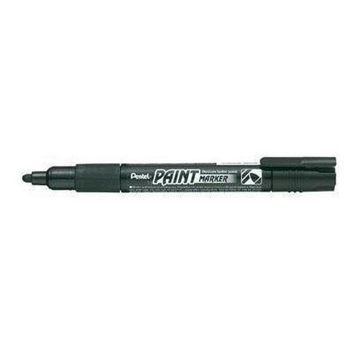 Markery lakierowe permanentne Pentel, 12 szt. - Marker lakierowy permanentny Pentel, 12 szt., czarny