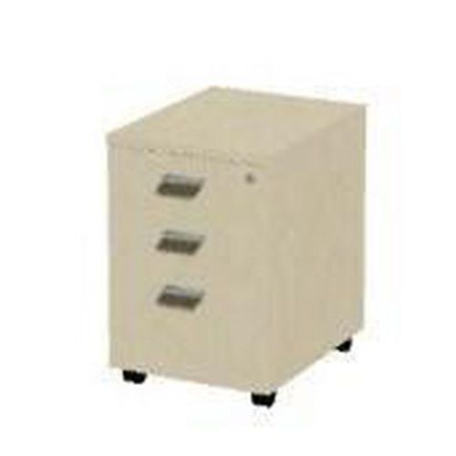 Kontenery mobilne Set, 63 x 43 x 54 cm, 3 szuflady - Kontener mobilny Set, 63 x 43 x 54 cm, 3 szuflady, dekor klon jersey