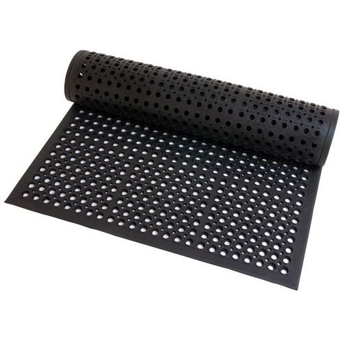 Zewnętrzne maty czyszczące z perforowaną powierzchnią - Mata czyszcząca zewnętrzna, o perforowanej powierzchni, 90 × 60 cm
