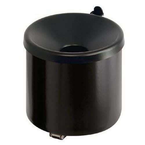 Popielnice ścienne, samogaszące - Popielnica ścienna, samogasząca, czarna