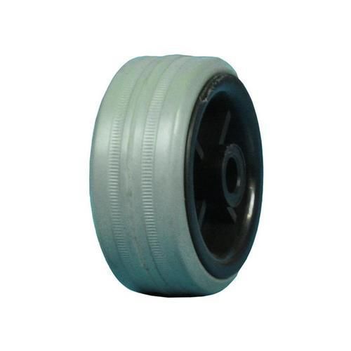 Gumowe kółka jezdne, średnica 80 - 125 mm, łożyska ślizgowe - Gumowe kółko jezdne, średnica 80 mm, łożysko ślizgowe