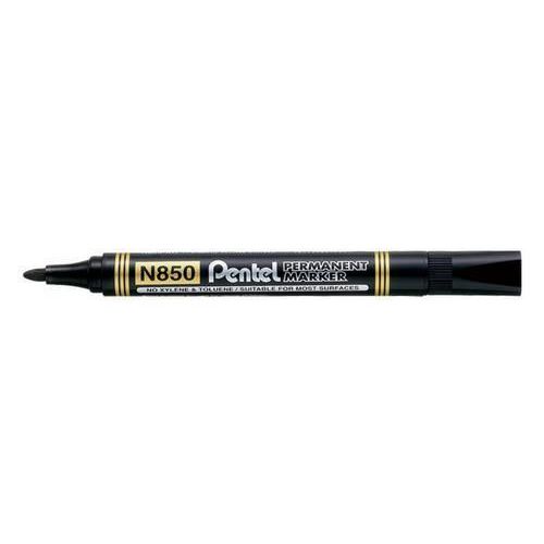 Flamastry Pentel N850, 10 szt. - Flamaster Pentel N850, 10 szt., czarny