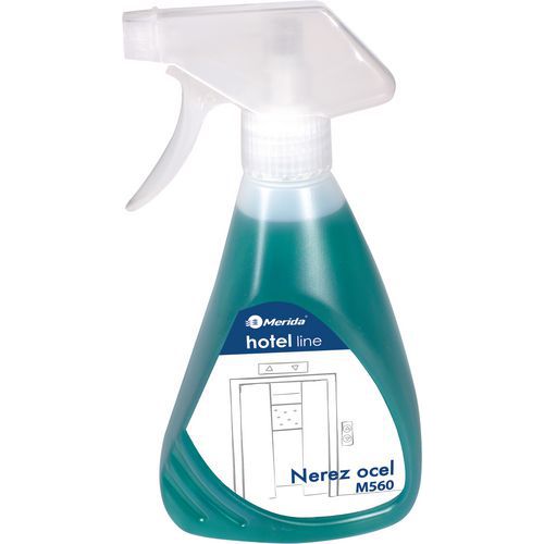 Uniwersalny środek do czyszczenia stali nierdzewnej Merida, z rozpylaczem, 500 ml