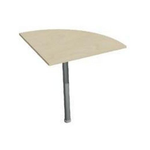 Dostawki do stołu Ergo, 70 x 70 x 75 cm, 1/4 koła - Dostawka do stołu Ergo 70 x 70 x 75 cm, dekor klon jersey