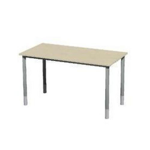 Biurka prostokątne Gemi, 160 x 80 x 70-90 cm, wersja prosta - Stół biurowy Gemi, 160 x 80 x 70-90 cm, wersja prosta, klon jersey